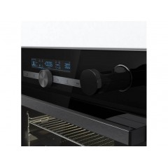 Hisense BSA66334PG + E6431X Φούρνος άνω Πάγκου 77lt με Κεραμικές Εστίες Π59.5εκ. Μαύρος